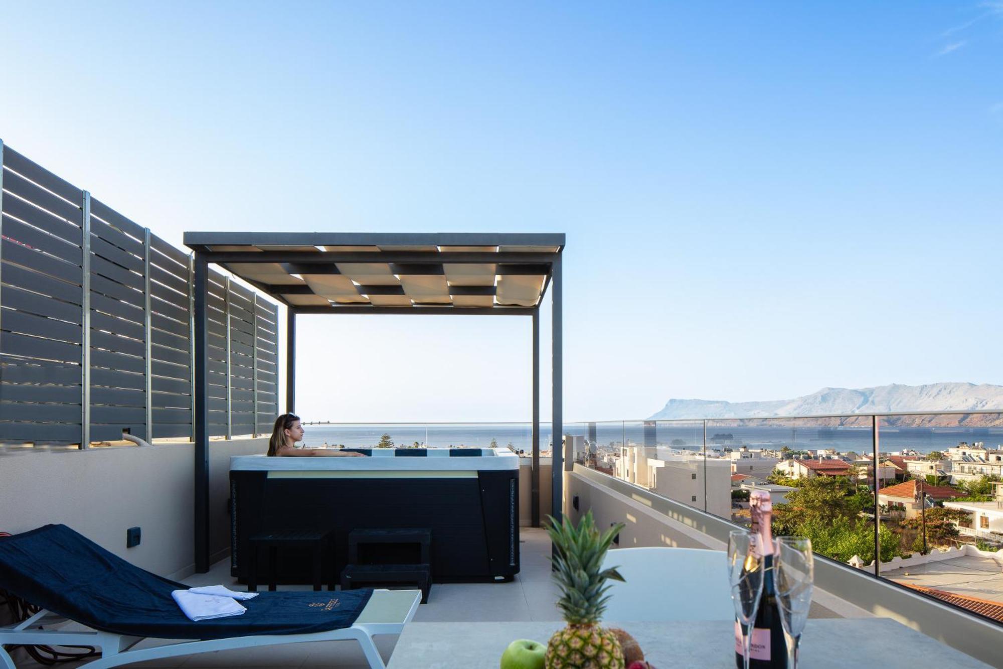 Sapphire Blue Suites Kíssamos Eksteriør bilde